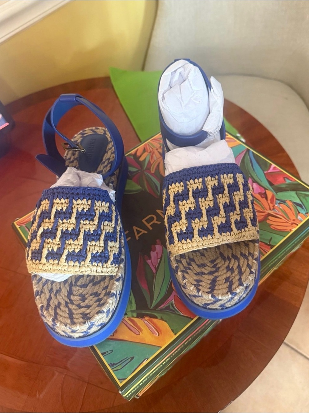 Farm Rio Espadrille size 8 - Picture 2 of 6
